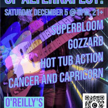 SuperBloom/Gozzard/Hot Tub Action/Cancer and Capricorn